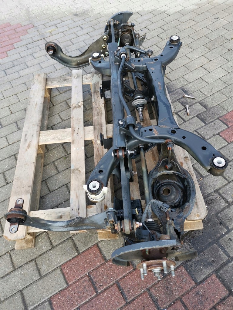 фото №12, Mazda cx5 ii 2017- підвіска задня задні повний 4wd підрамник поворотний кулак