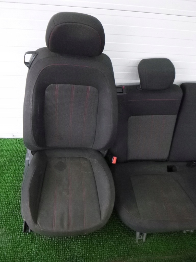 фото №7, Opel corsa d 06- перехідник van сидіння обшивки ремені kpl