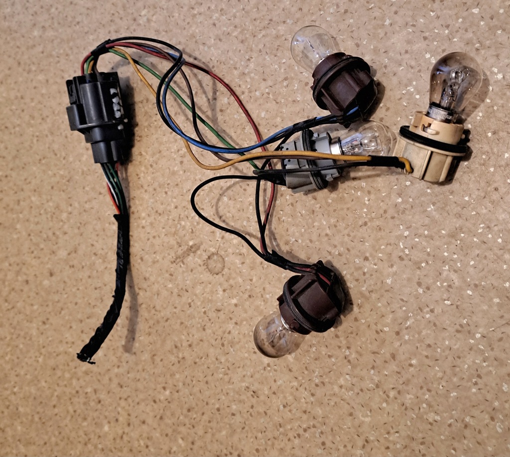 фото №4, Range rover l320 джгут трубопровід лампа задніх