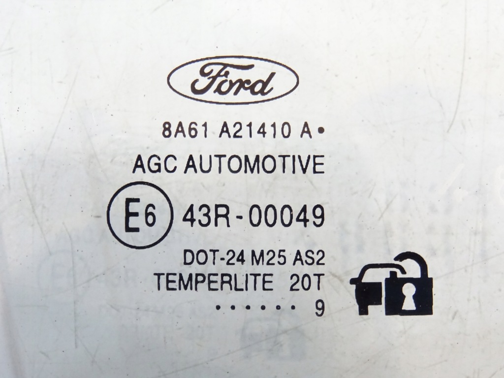 фото №6, Стекло дверь перед передняя ford fiesta mk7 2008-