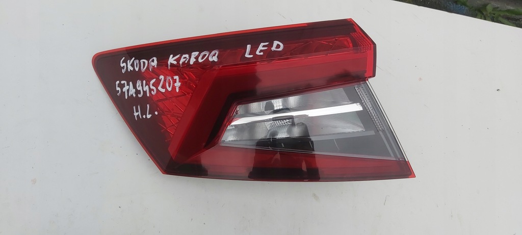 фото №1, Skoda karoq 57a945207 лампа лівий задня led