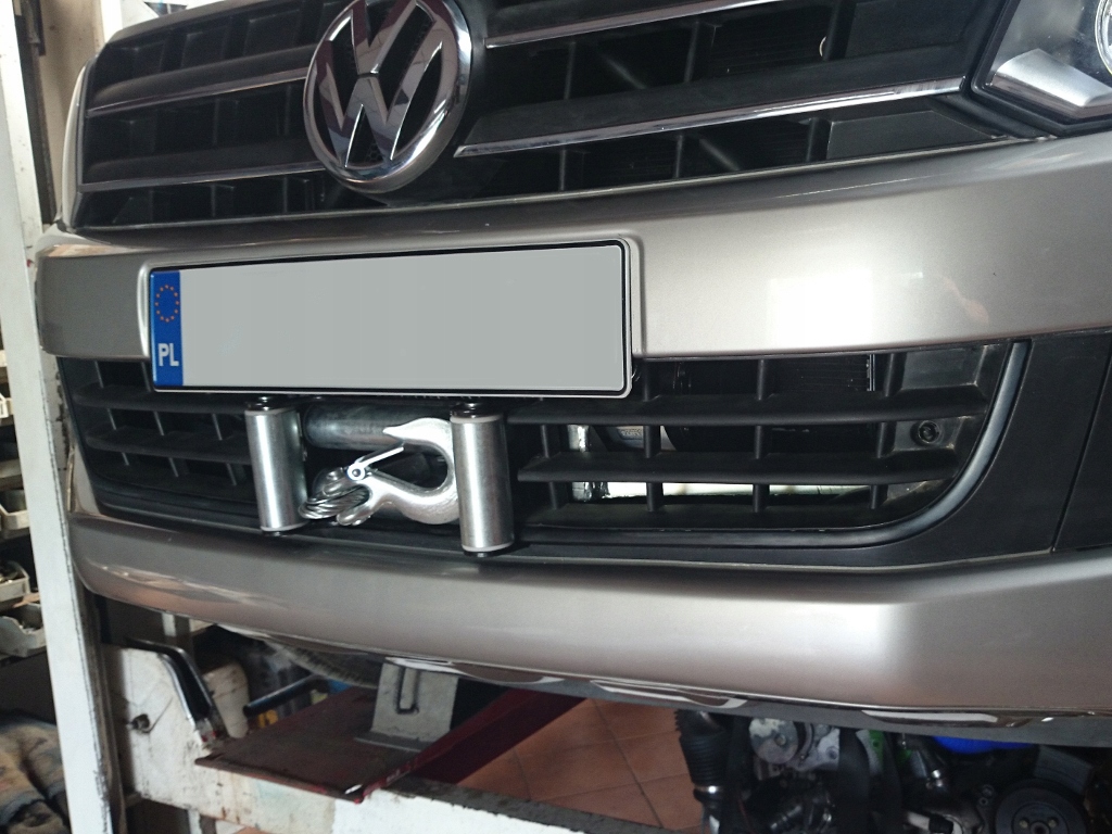фото №5, Плита монтажна лебідка w бампер vw amarok 4x4