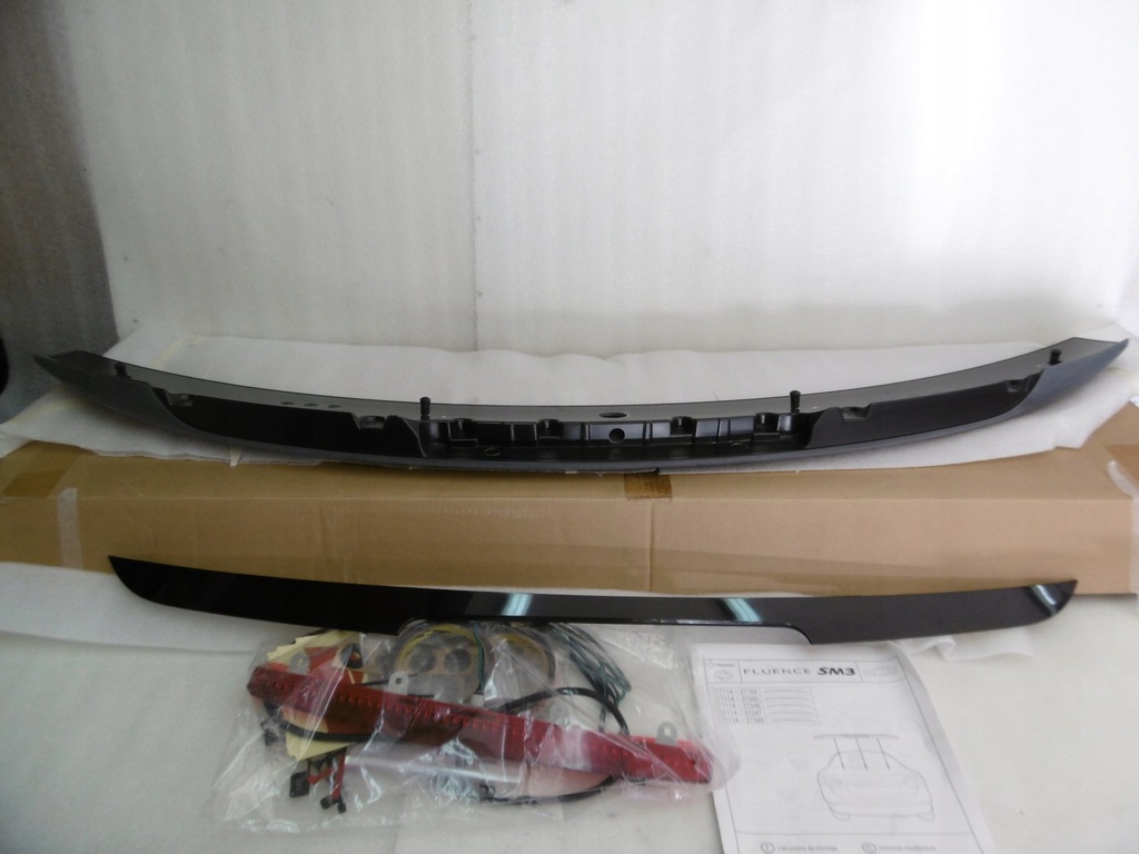 фото №1, Renault fluence - спойлер спойлер, спойлер кришки