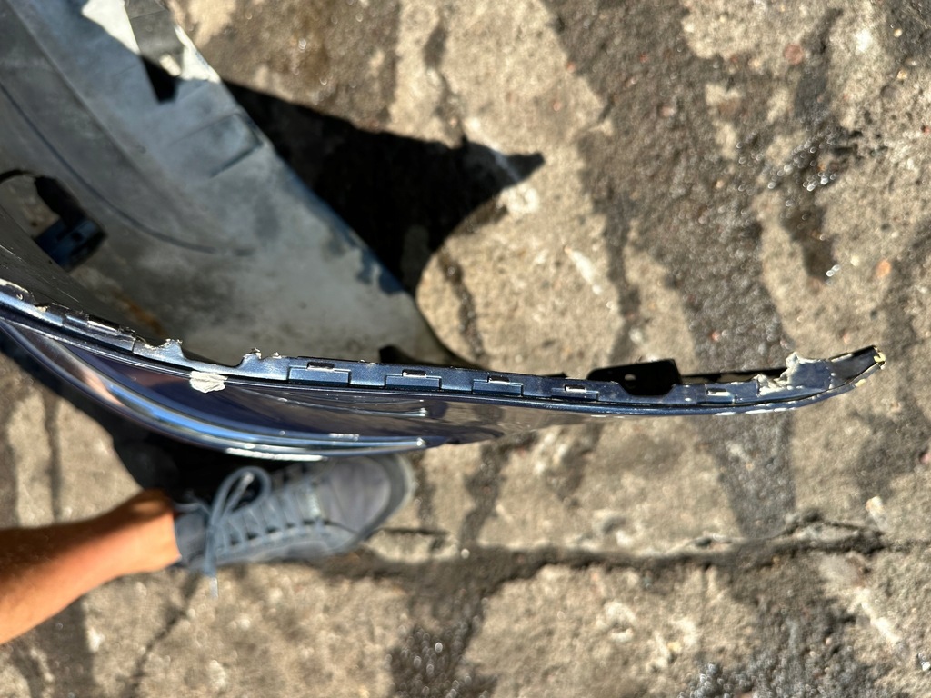 фото №9, Mercedes a klasa w169 бампер задня накладки хром pod датчики паркування