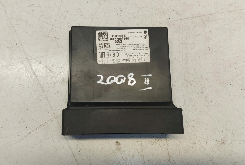 фото №1, Peugeot 2008 ii модуль блок керування світла 9841539980