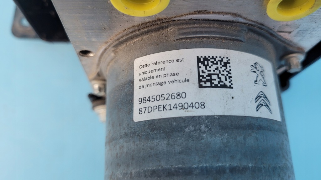 Peugeot 508 2 22r насос тормозная abs 9827551180 0265295143 Недорого