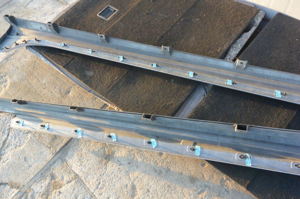 фото №12, Maserati quattroporte молдинг порог левая правый 513