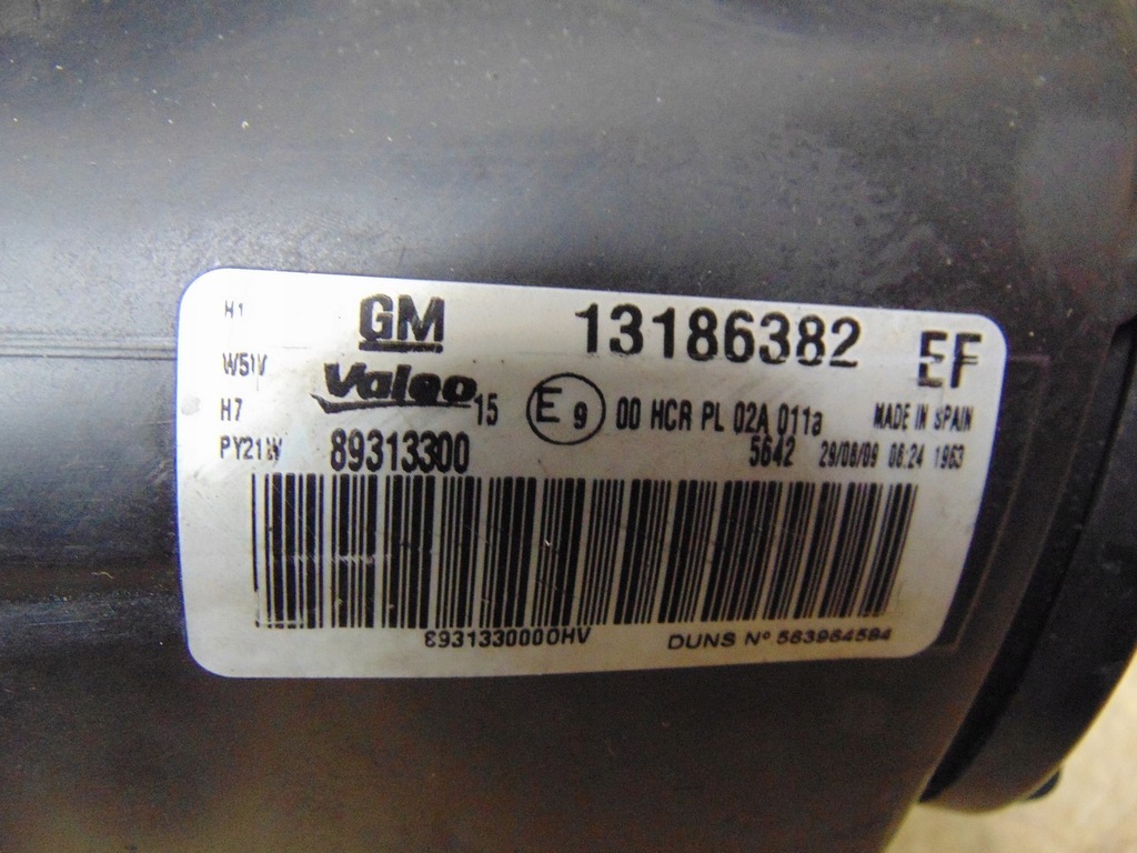 фото №15, Лампа права перед opel corsa d 13186382 europa