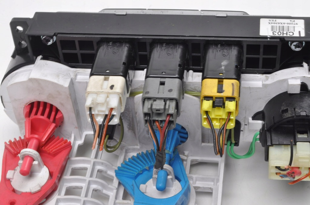 фото №8, Hyundai i10 i панель переключатель кондиционера 97250-0x0304x