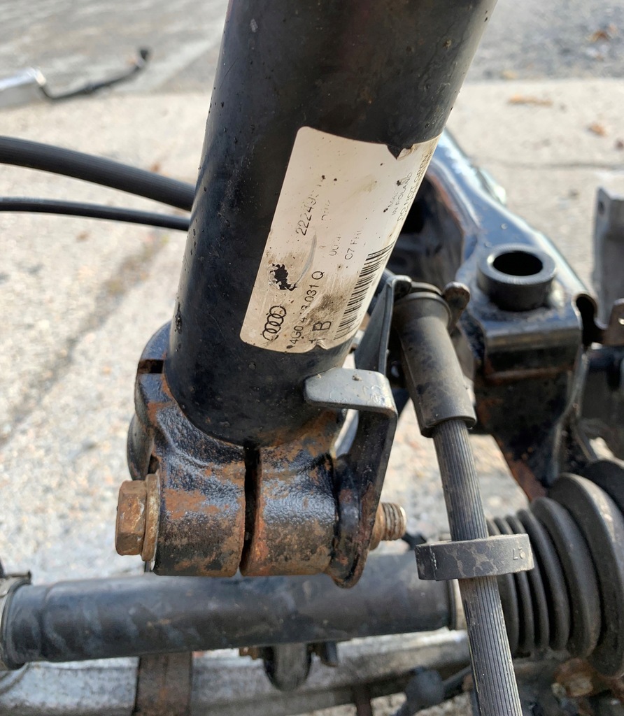 фото №10, Audi a6 c7 2wd quattro подрамник подрамник перед передние подвеска