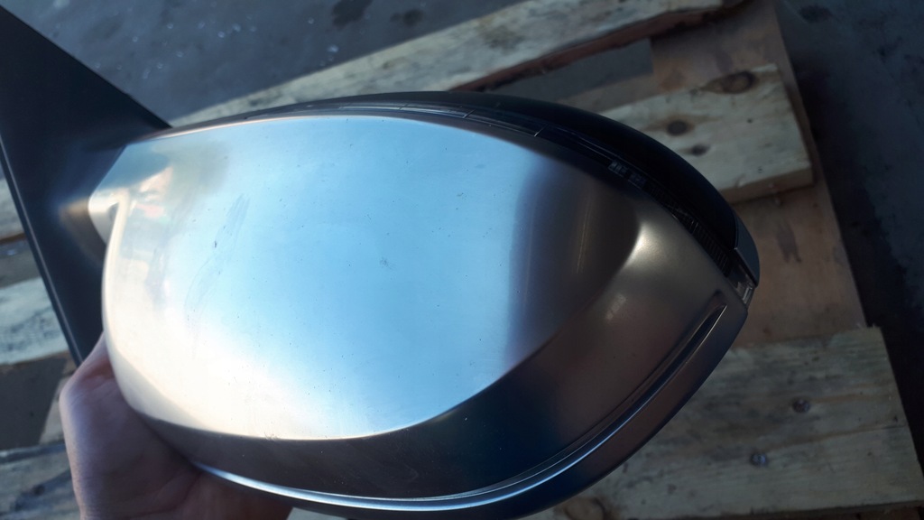 фото №9, S4 b8 зеркало правое правый перед хром 6pin eu