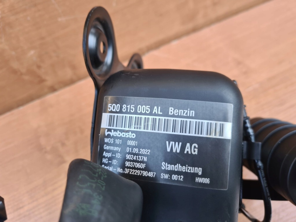 фото №10, Vw golf vii webasto 5q0815005al ttevo бензин