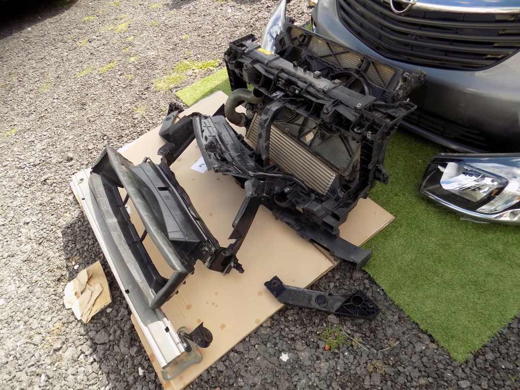 фото №10, Kompletny перед капот лампы бампер pas крылья europa opel vivaro b ii