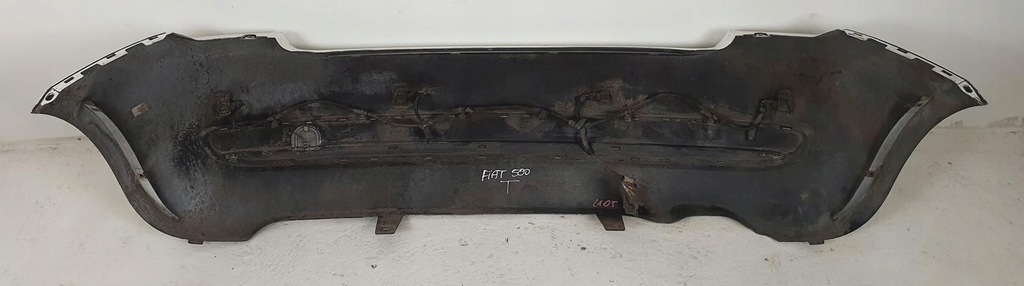 фото №10, Бампер задняя задний 268/a pdc fiat 500 kompletny