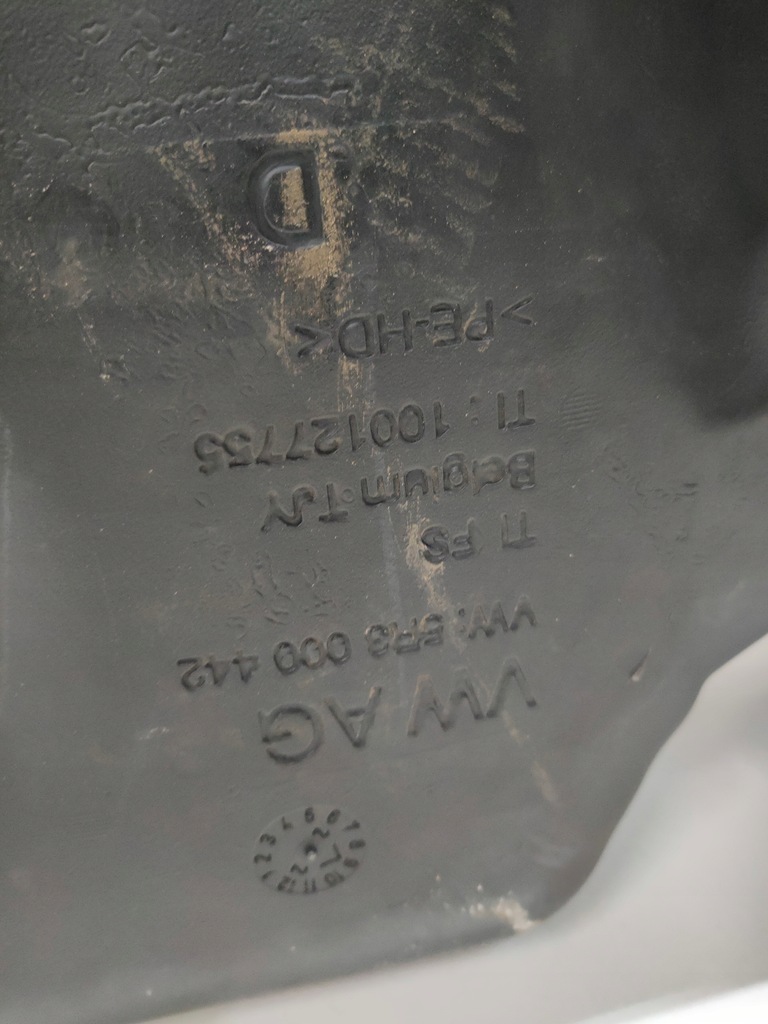 фото №12, Vw caddy 5 v 2k7 бак топлива bak заливная горловина 5r3201021ba 5r3000442