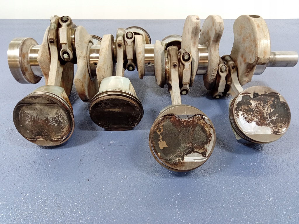 Mercedes e w210 4.3 v8 m113.940 wał коленчатый поршни в Украине