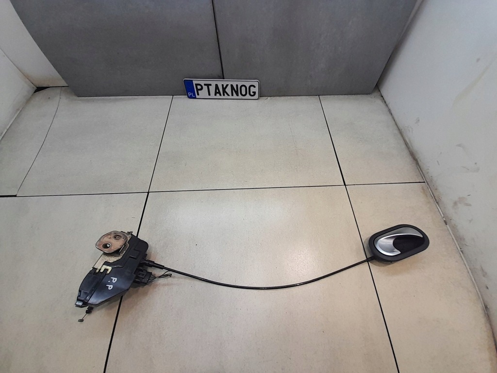 фото №2, Замок двері правий перед scenic ii 4 pin