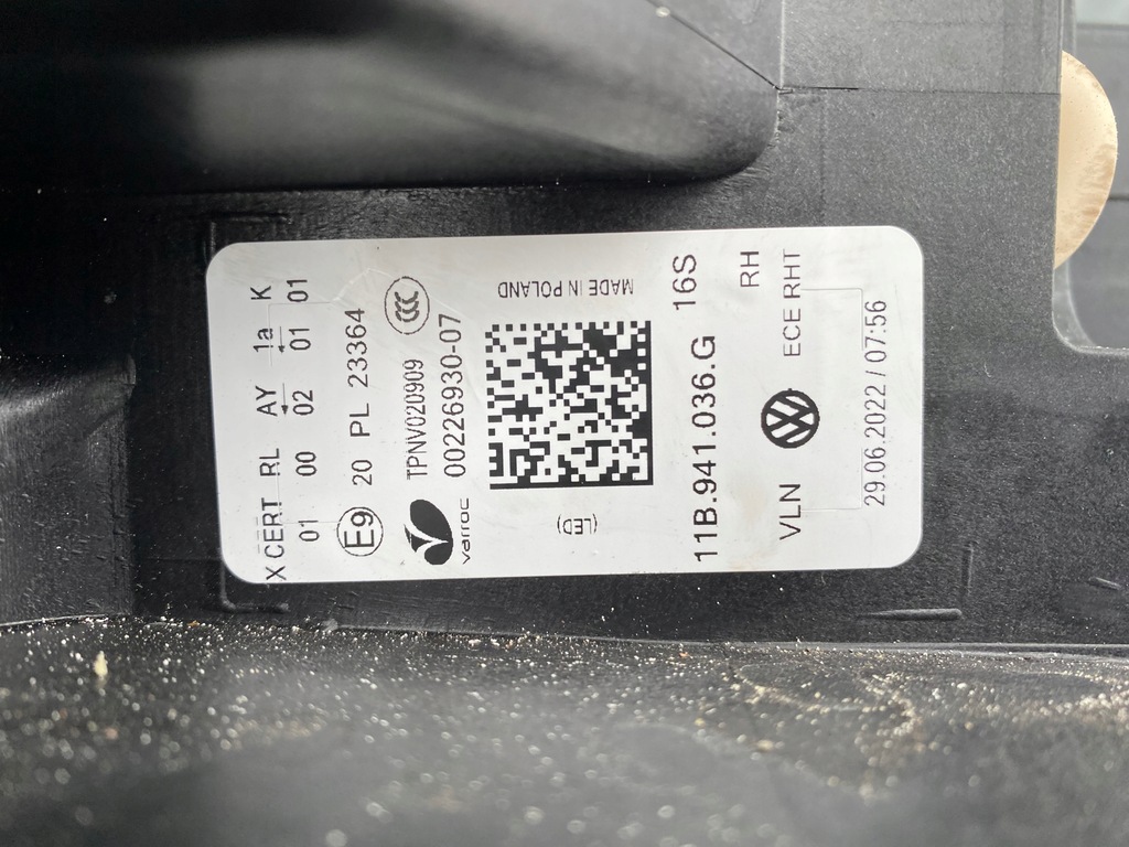 фото №10, Лампа vw id4 id.4 full led права перед