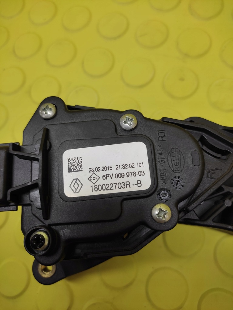 фото №5, Dacia sandero педаль потенціометр газу 180022703r