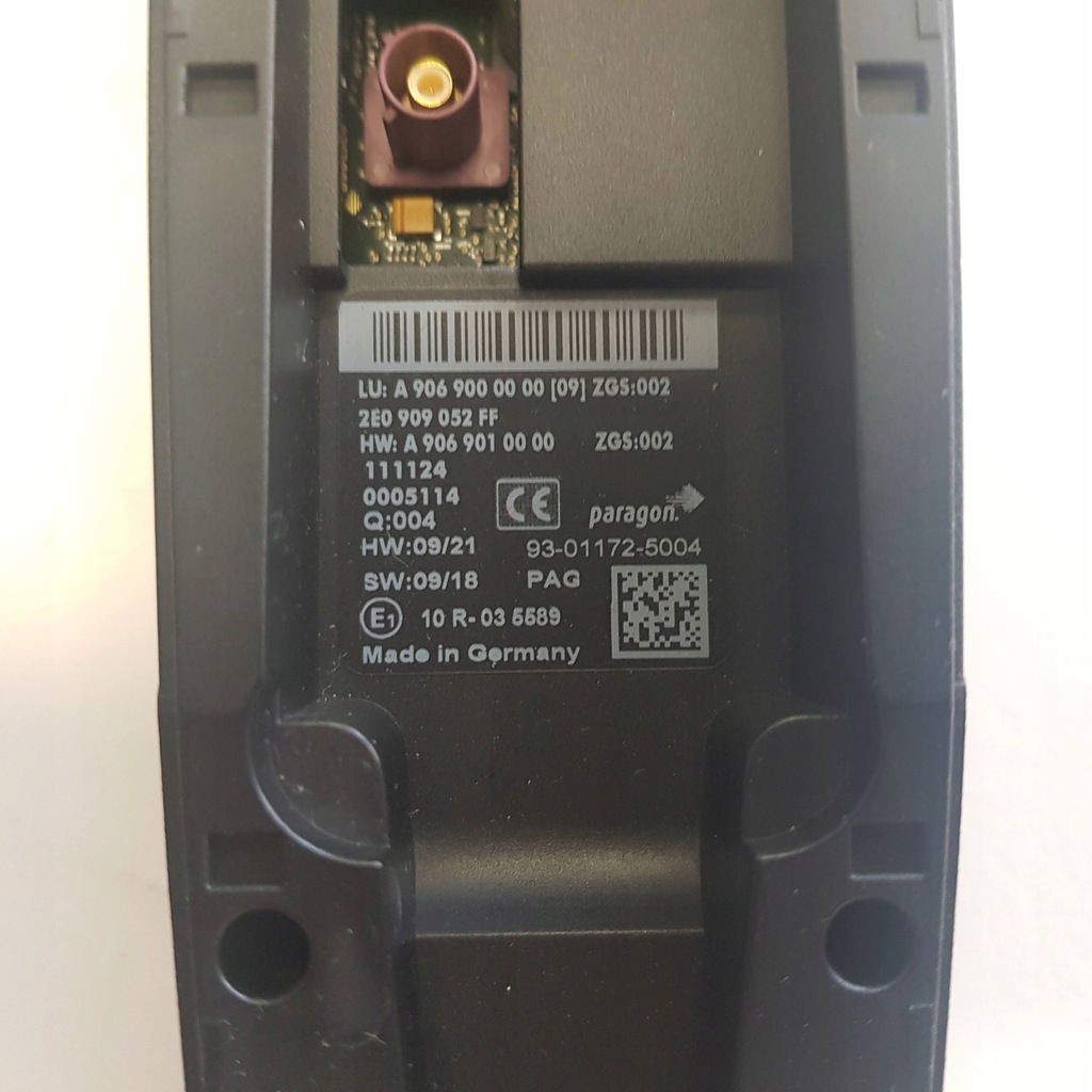 фото №2, Mercedes sprinter 906 подкладка pod телефон модуль