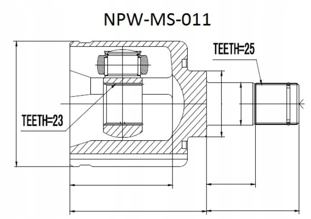 фото №1, Шарнір внутрішній carisma da 1.8gdi 95-03