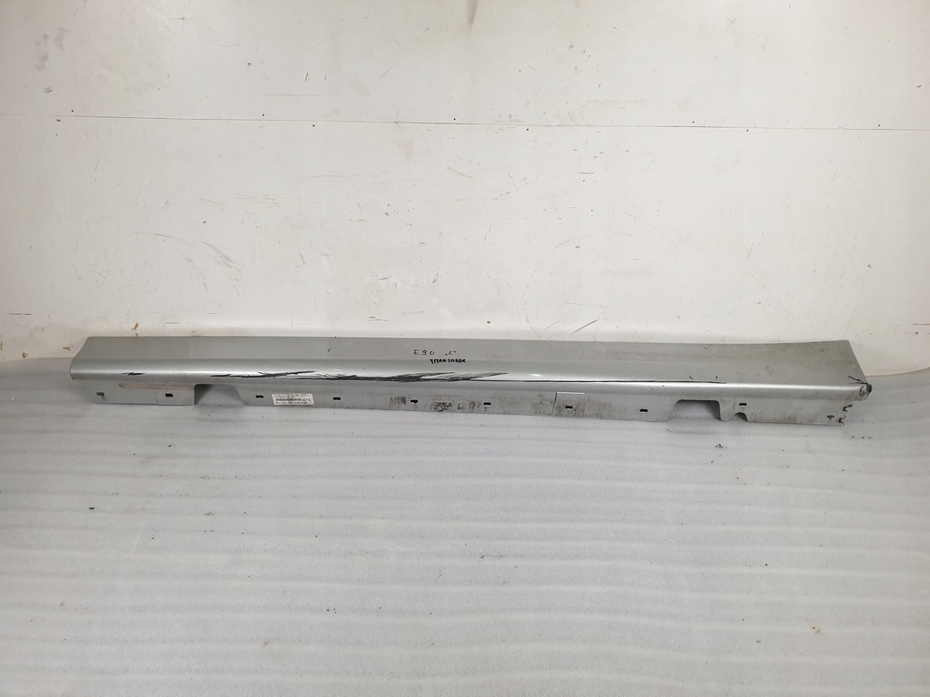 фото №1, Bmw e90 e91 titansilber молдинг поріг ліва
