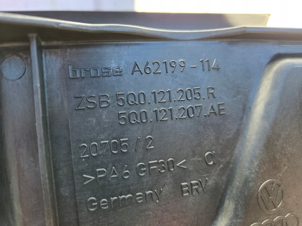 фото №8, Seat leon iii hb вентилятор радиатор wody 5q0121205r