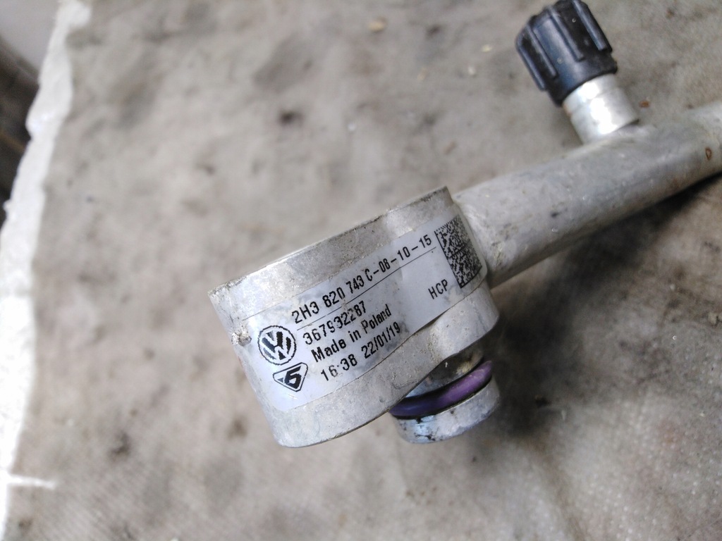 фото №7, Шланг кондиционера vw amarok 3,0 tdi 2h3820743c 19r