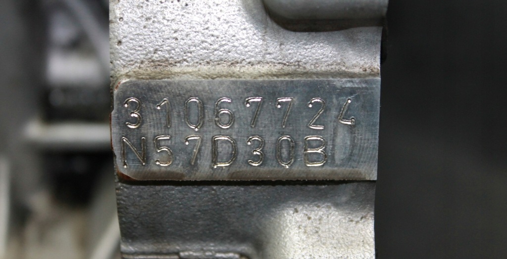 фото №11, Bmw f07 f10 f01 x5 e70 x6 e71 n57d30b 3.5d 299km 306km n57 блок двигуна