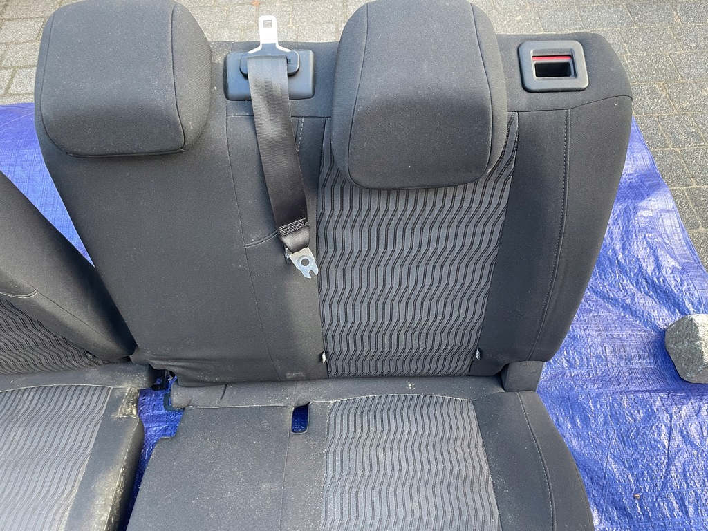 фото №6, Peugeot 308 t9 sw kombi задняя заднее сиденье ремни защёлки