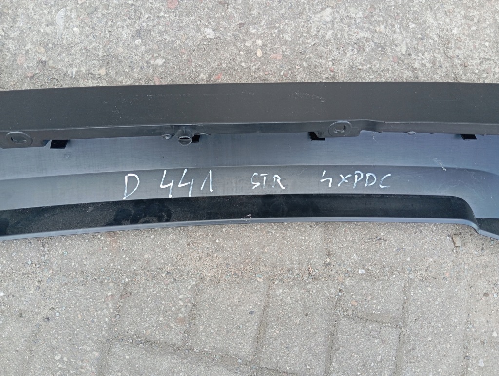 Бампер задній задній fiat fiorino bipper nemo 1309565070 pdc новий оригінал Недорого