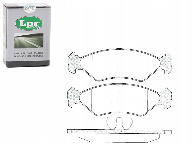 фото №1, Тормозные колодки тормозные ford fiesta fiesta iii 1.1-1.8d