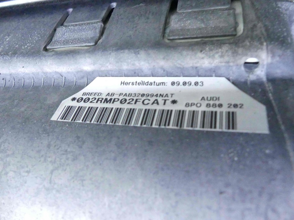 фото №11, Панель приладів приладова audi a3 8p подушка безпеки подушка oryg.