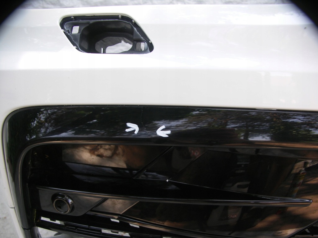 фото №5, Vw tiguan 2 ii 5n r-line 16- бампер передний r-line решётка радиатора kielce-gliwice