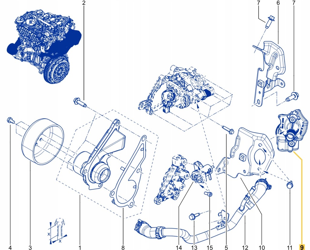 фото №14, Електроклапан renault express van 1.3 tce
