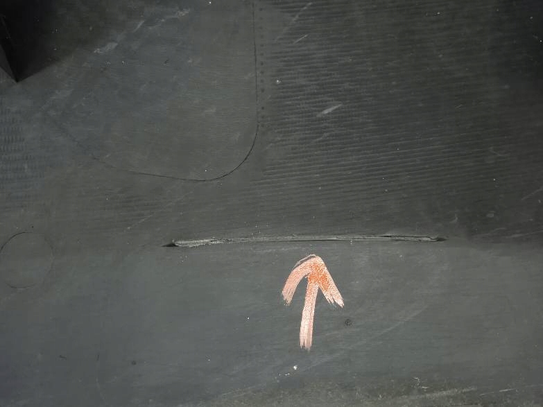 фото №2, Защита молдинг крыла правый перед land rover discovery iii 2004-2009