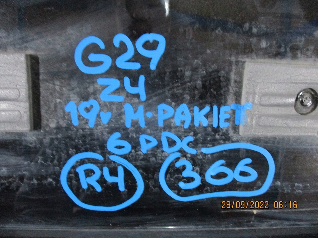 фото №11, Бампер bmw z4 g29 6x pdc m-pakiet задня задній