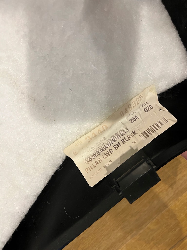 фото №6, Захист стійка молдинг пластик правий dodge durango