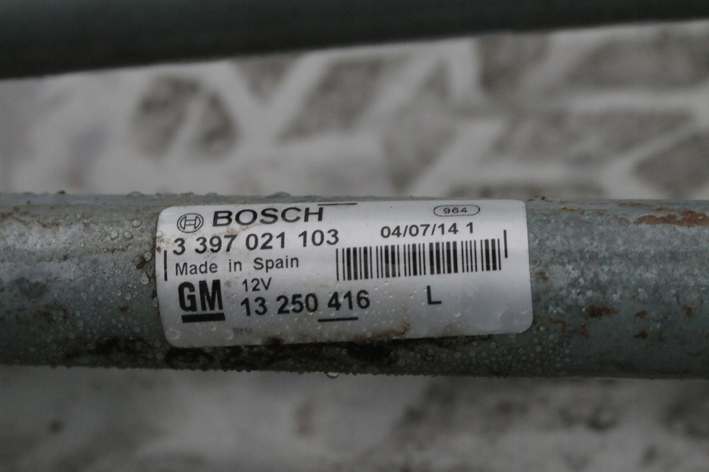 фото №7, Механизм дворник opel meriva b 13250416