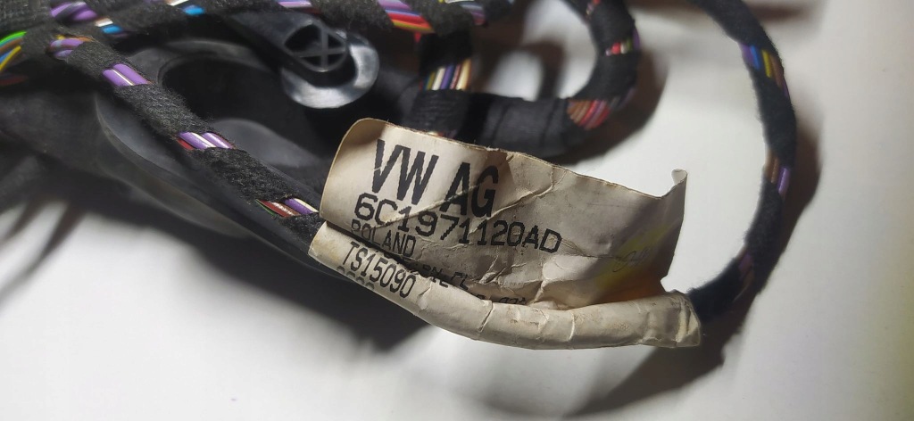 фото №2, Vw джгут двері 6c1971120ad