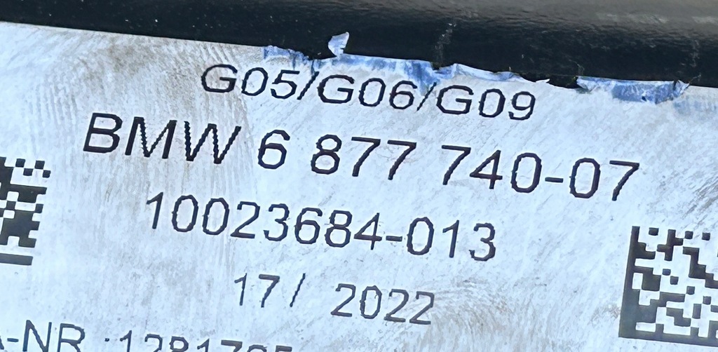 фото №7, Hak буксировочный электрический bmw x5 g05 x6 g06 xm g09 6877740