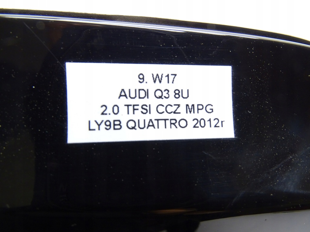 фото №11, Крышка заливной топлива + крышка audi q3 8u ly9b 8u0809906b