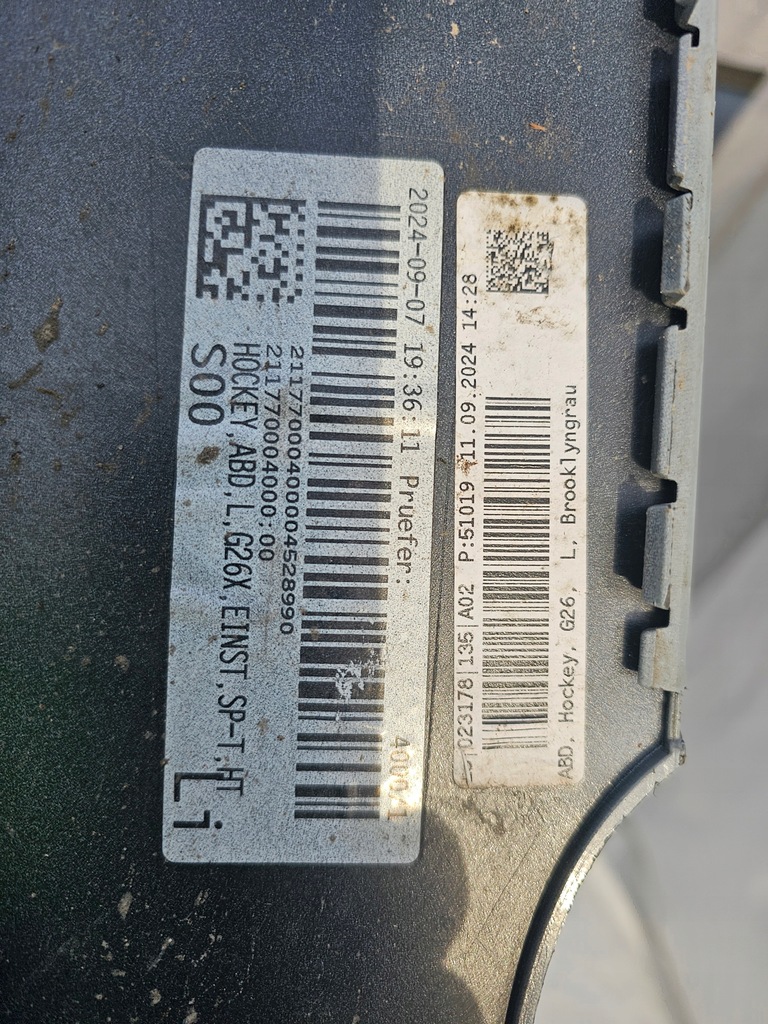 фото №13, Порог молдинг порог bmw i4 g26 2021 - m-pakiet левая