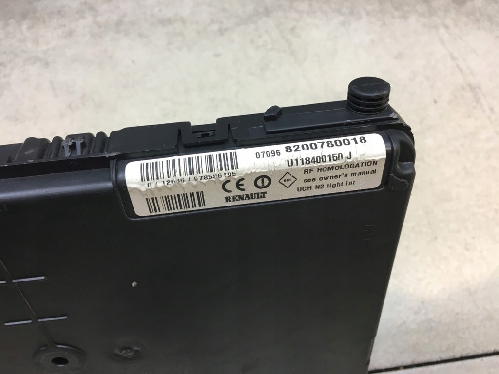 фото №5, Модуль bsi renault scenic ii fl 1.5 dci 8200780018