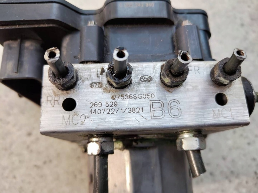 фото №8, Насос гальмівна abs блок керування 27536sg050 subaru forester iv sj