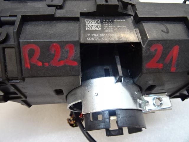 фото №10, Opel crossland x стрічка перемикач комбінований 98118865yx