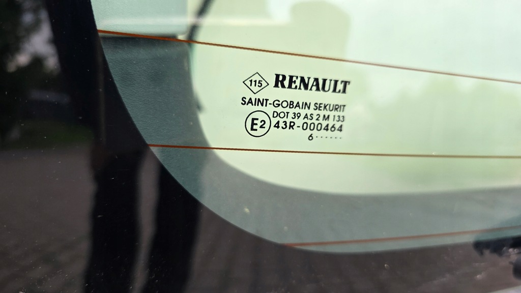 фото №3, Кришка багажника багажника + скло renault grand espace iv lift ted69