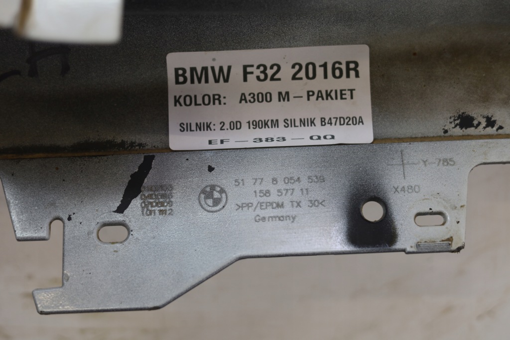 фото №6, Молдинг накладка поріг ліва m-pakiet 8054539 bmw 4 f32 kol. a300 13-16