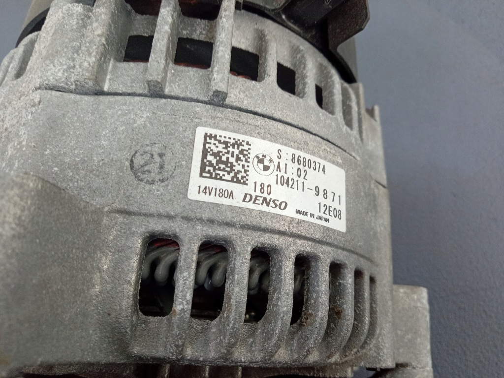 фото №4, Bmw 1 f40 2 f44 b38 b48 генератор 180a 8680374