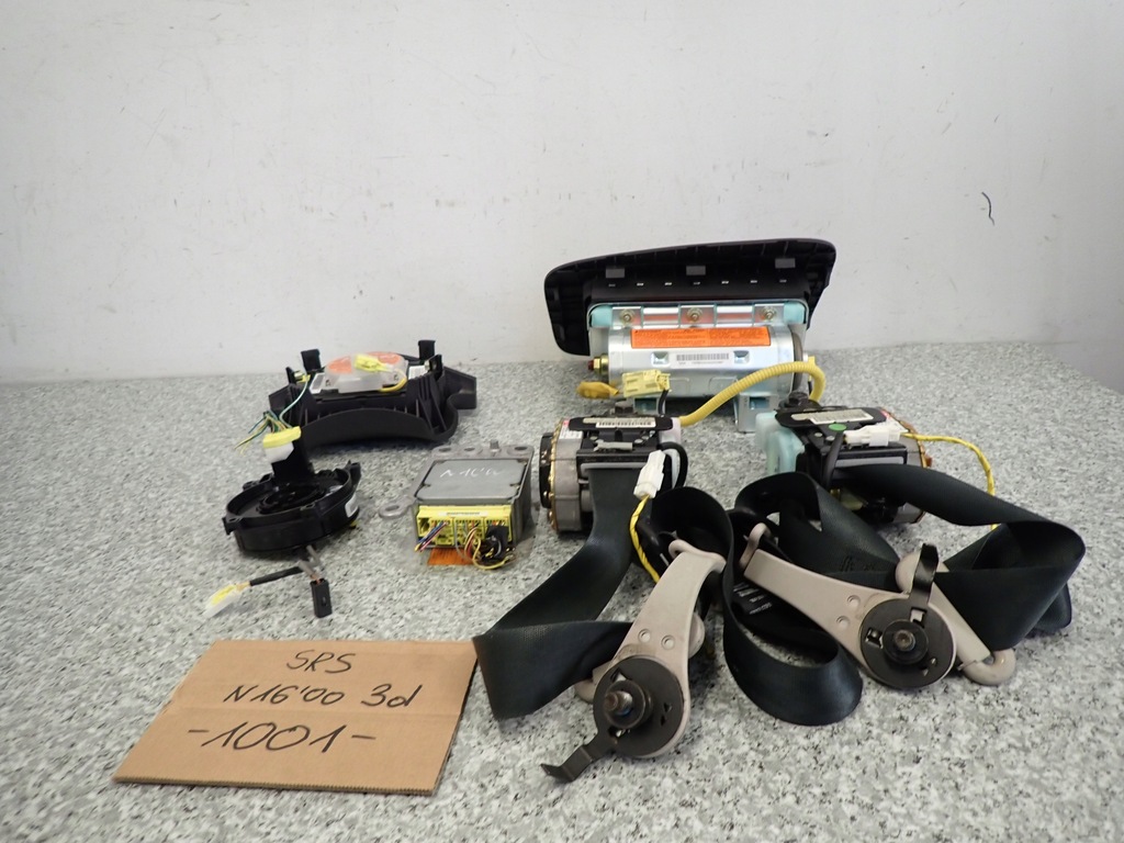 фото №9, Nissan almera n16 00-03 подушки безопасности воздушные srsy europa